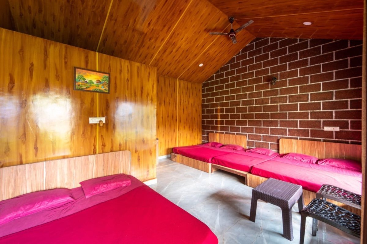 Deluxe sharing room at Eco Green Dandeli